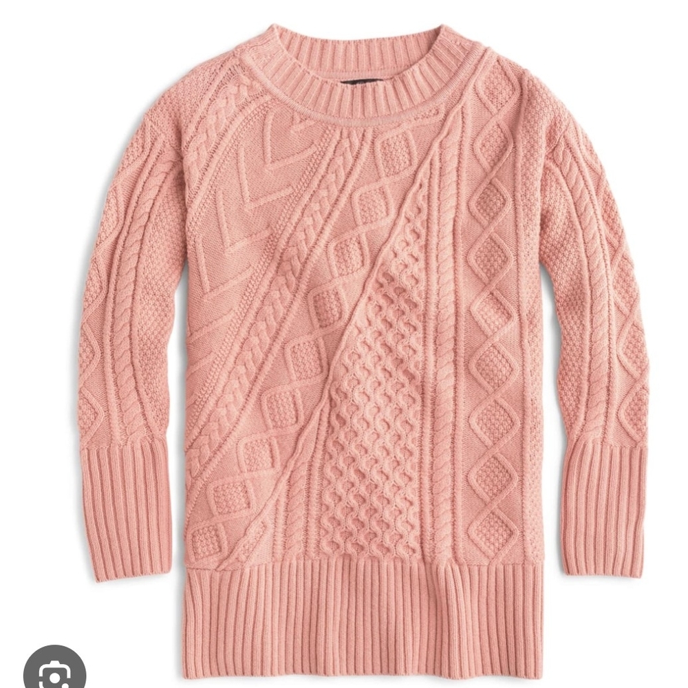 J. Crew Cable Knit Cozy Women's Sweater, S